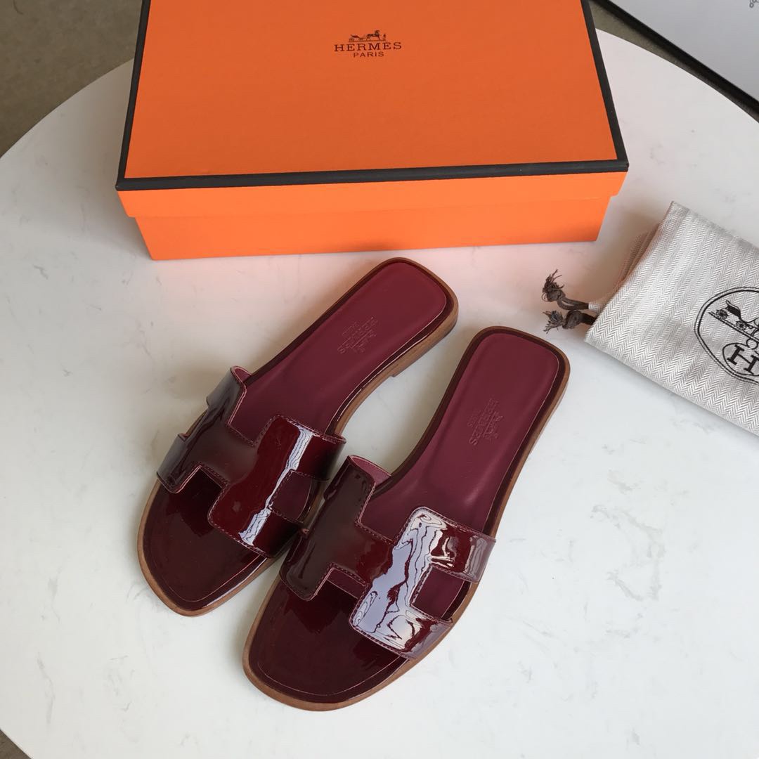 에르메스 올수공 오란 슬리퍼 샌들 페이던트 07